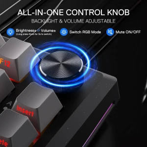کیبورد بی سیم مکانیکال گیمینگ ردراگون مدل Freyja K687 GG PRO